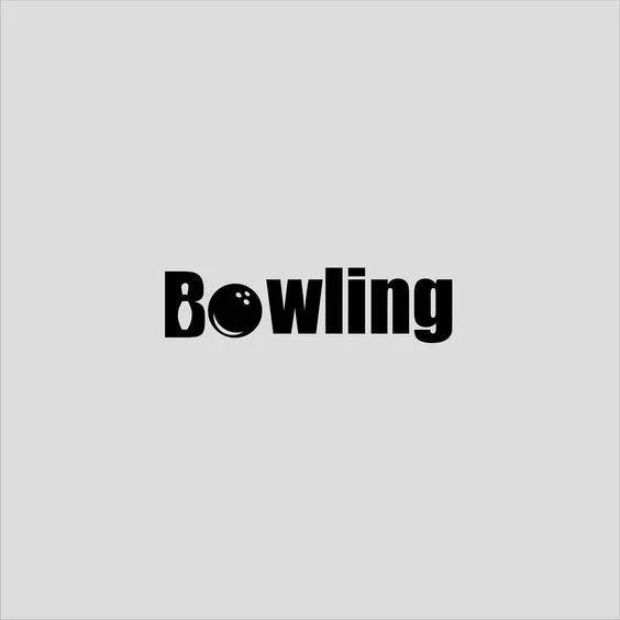 Bowling Verbicon by Lazarustudio | Black and white bowling emblem, Bowling league branding ideas, Bowling logo design