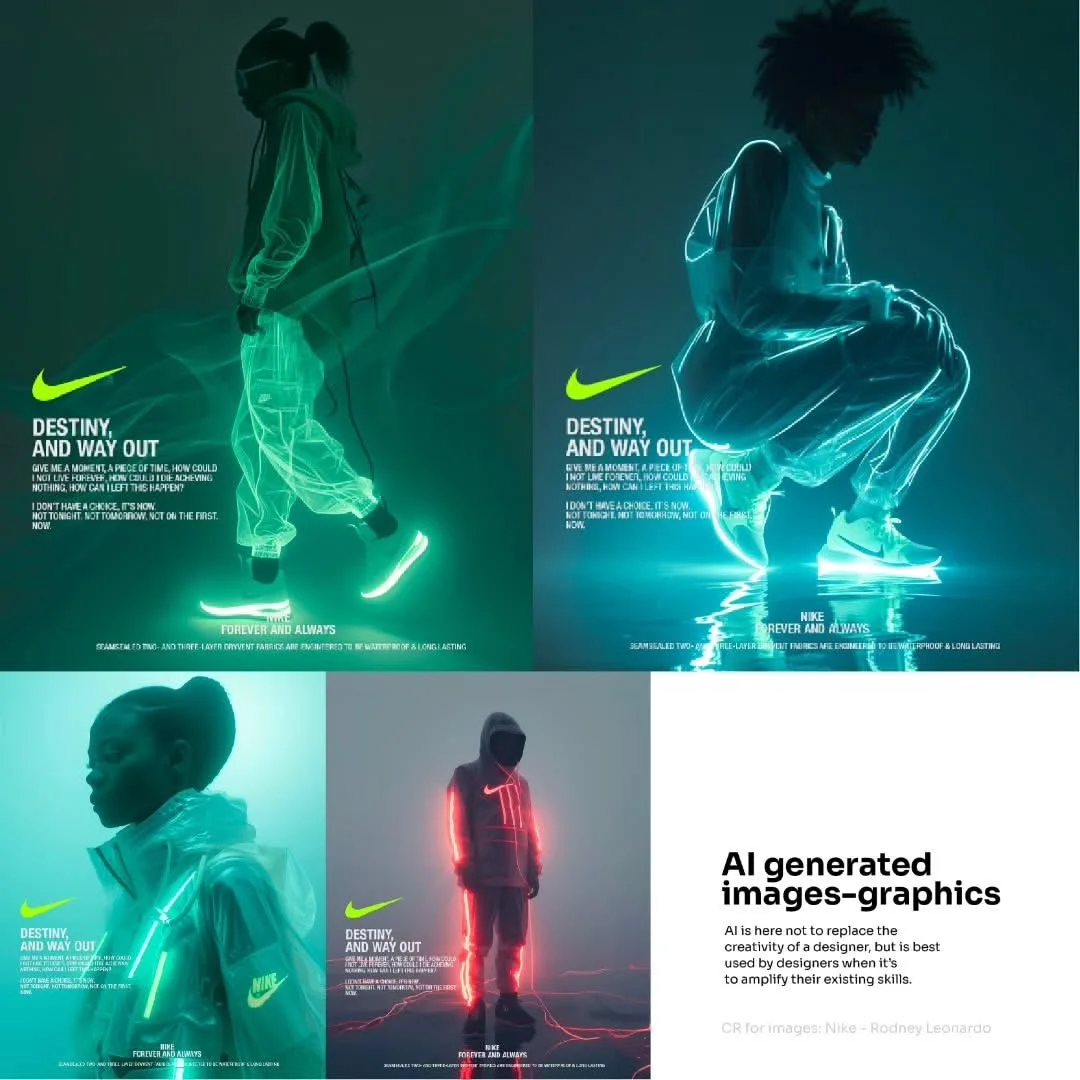 Get to know the graphic design trends for this 2025❗ Trends can make your designs feel fresh a | Nike advertising campai