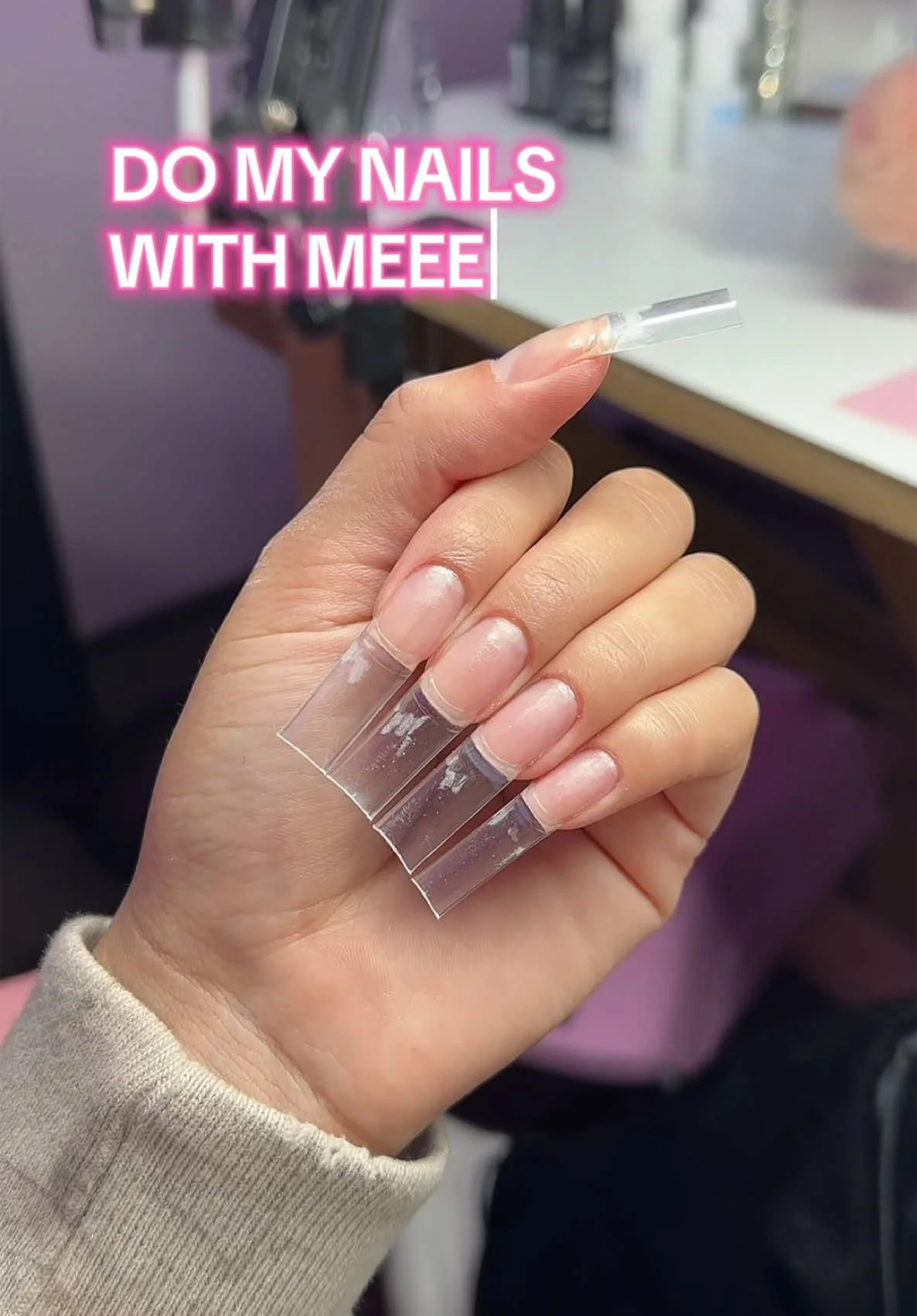 +17 Purple Inspired Summer Nail For 2026 | How to size your nails, How to size nail tips, Nails acrylic