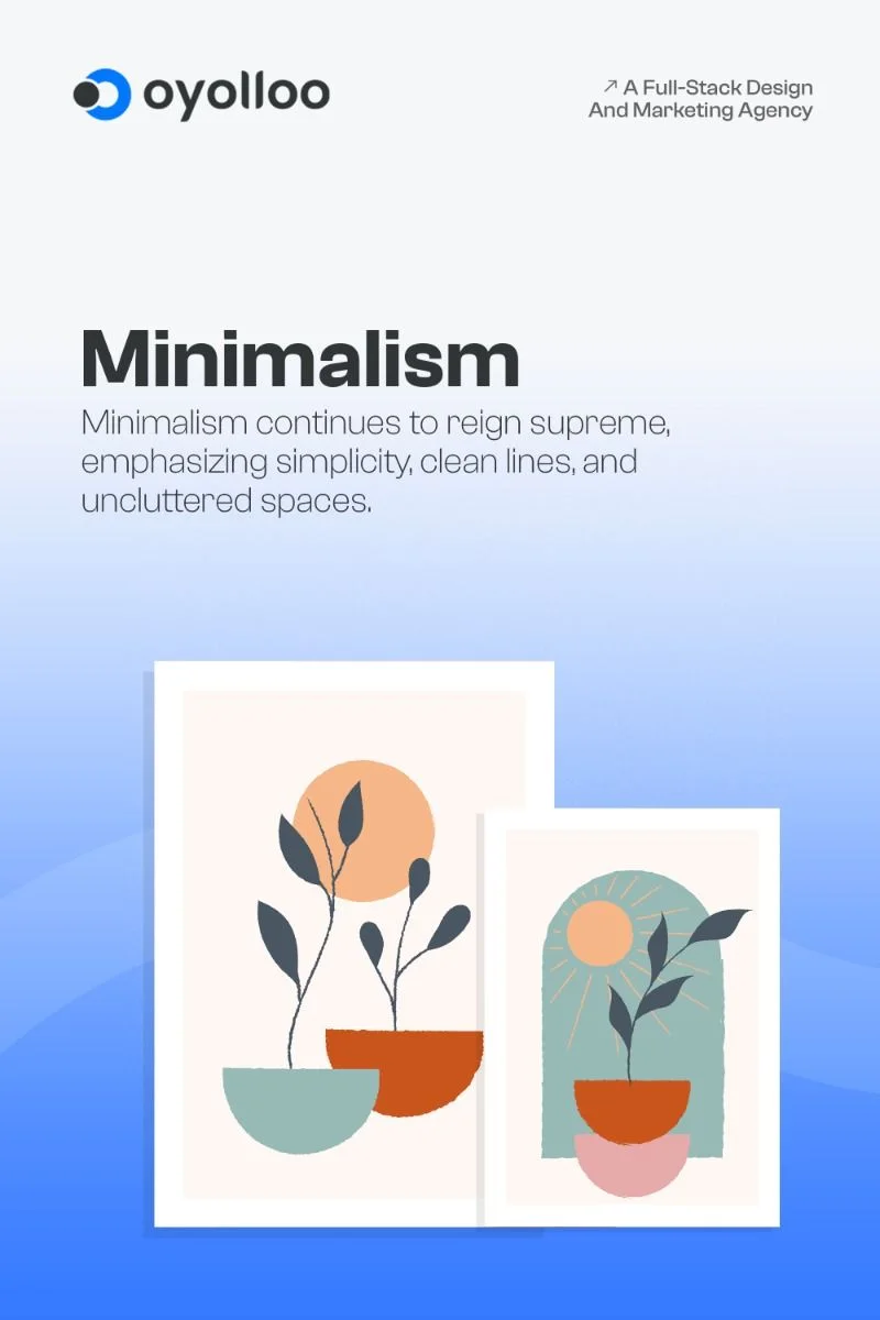 Stay on par with Social Media Design Trends - Minimalism | Create a minimalist design, Minimalist follow graphic, Minima