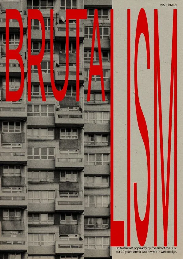 Brutalist Web Design Poster | Веб дизайн, Плакаты, Обложки