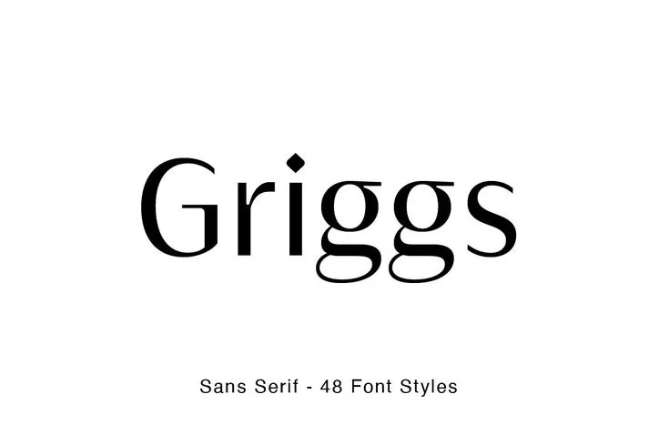 Griggs Sans Serif, a Sans Serif Font by Seniors | Typografie, Identity design, Licht in der dunkelheit