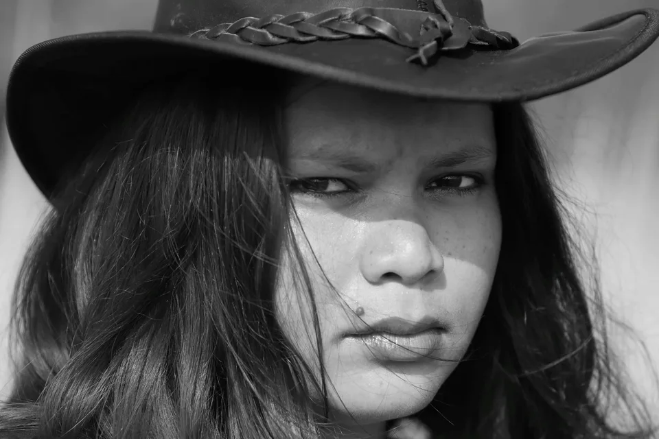 Monochrome Female photoshoot