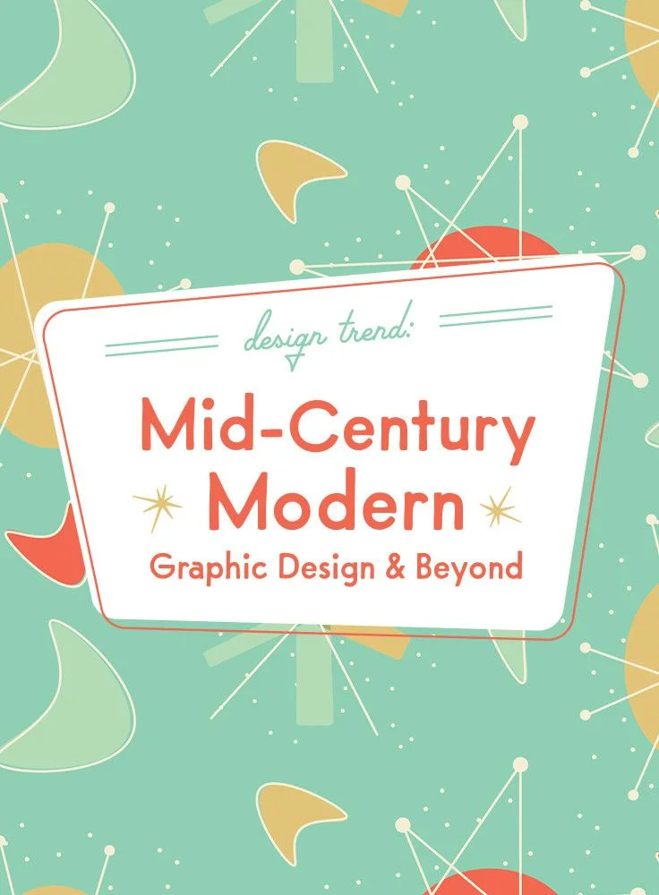 Mid-Century Modern Graphic Design: Exploring a Timeless Trend | Mid century modern design graphic, Mid century modern br