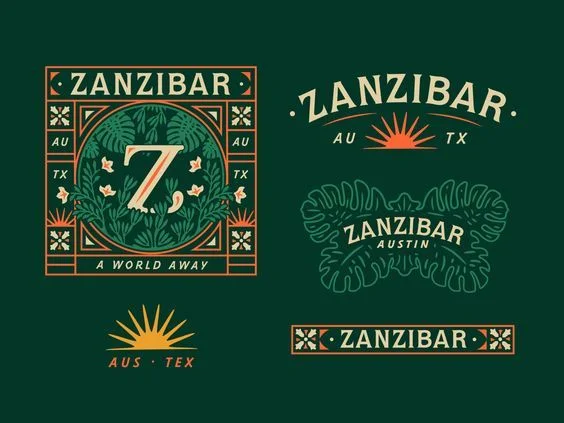 Zanzibar Logo Design by Stephanie White | Zanzibar logo ideas, Logo design inspiration, Logos branding