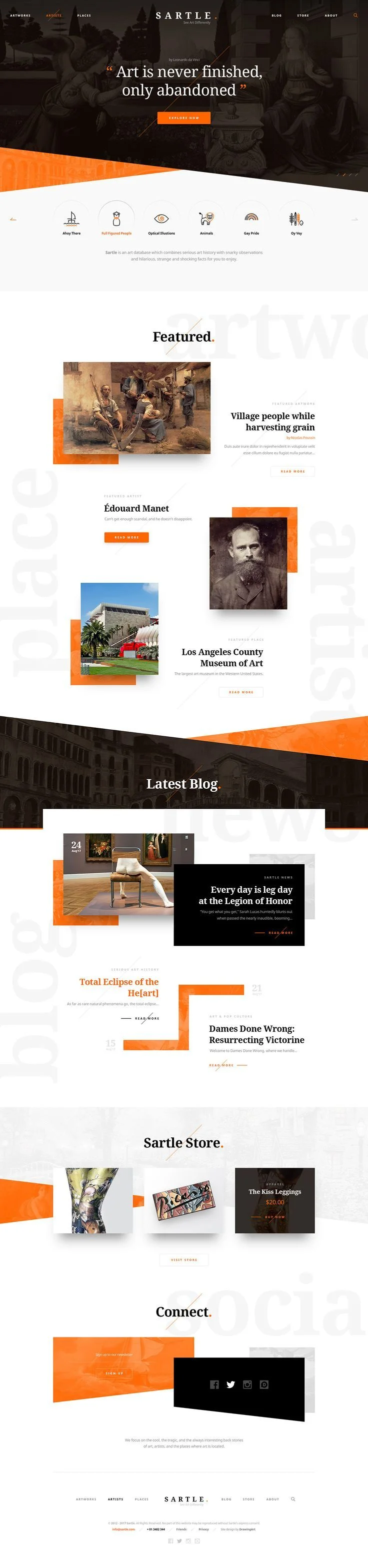 2017 Web Design - DrawingArt Studio | Web development company website design, Custom-designed web elements, Modern web f