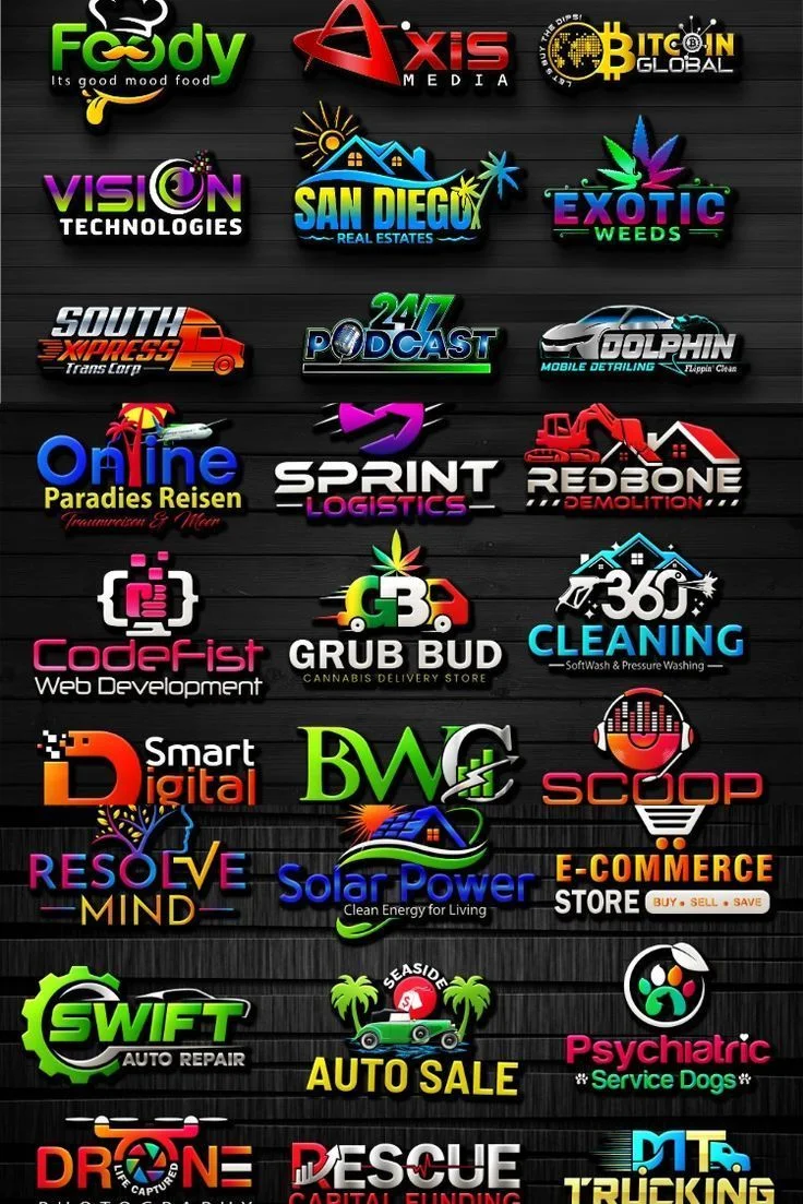 Professional Creative Modern 3D Business Logo Design | Gaming logo, Door design images, 3d logo design
