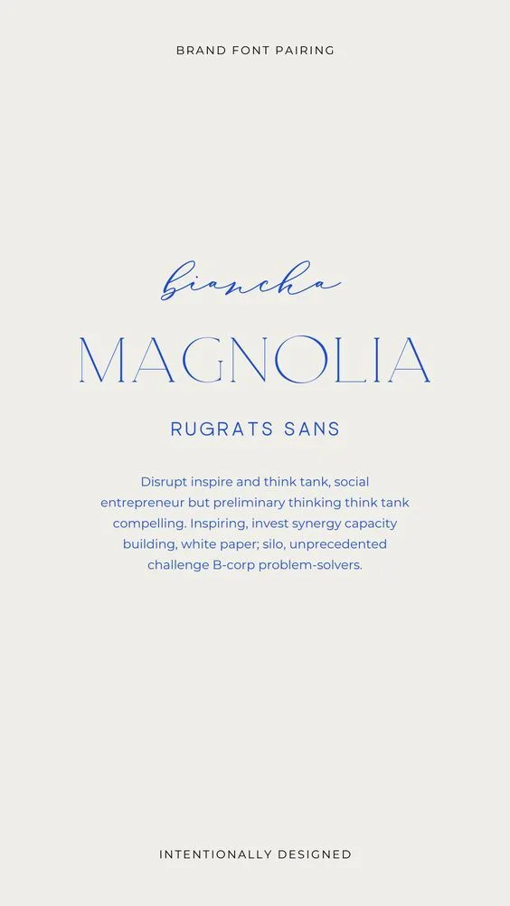 Brand font combination Luxury font #luxuryfont unique font #uniquefont 575 | Lettering, Combinaciones de fuentes, Letras
