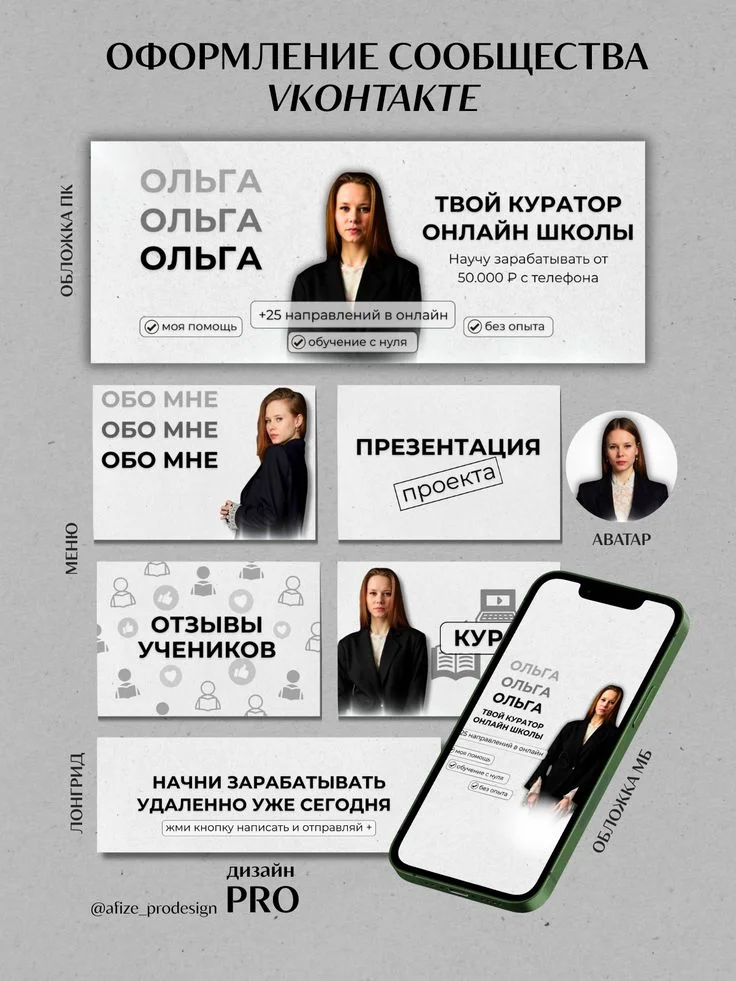 Оформление сообщества ВКонтакте | Design