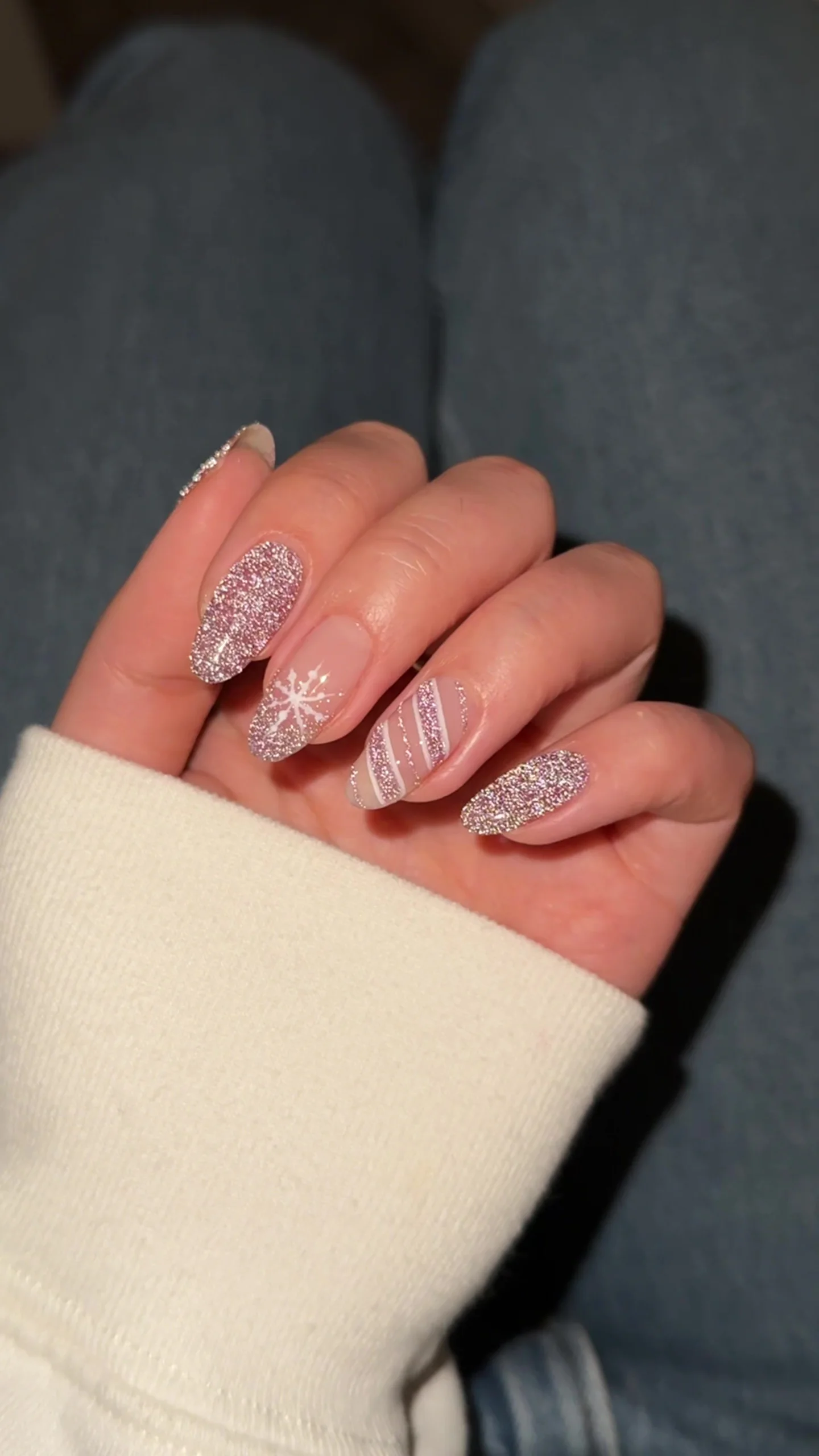 +32 awesome Nail Art Ideas For 2026 | New year nails design 2025 almond, New year nails ideas 2025, Pinknails