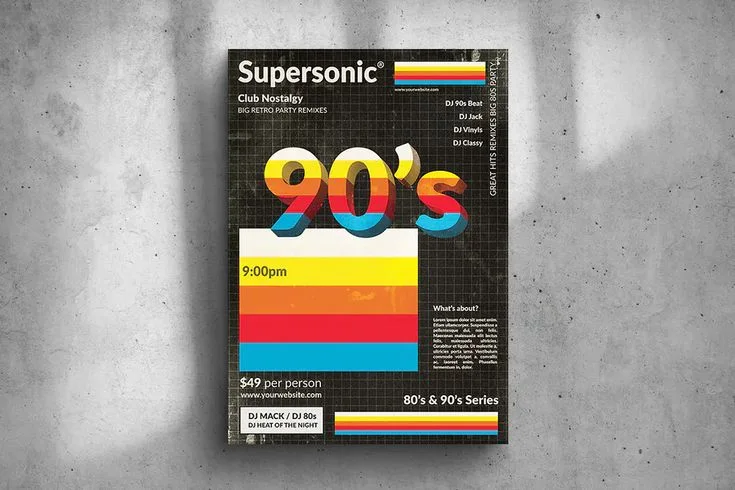 Graphic design trends 2026: 8 styles shaping visual culture | Maximalist typography poster, Neon maximalism graphic desi