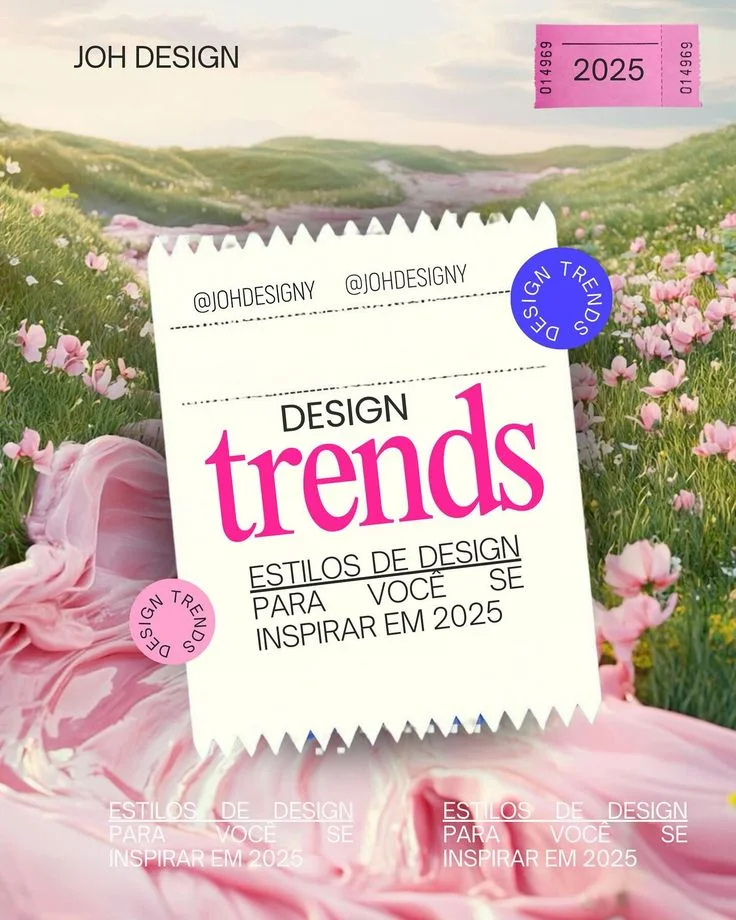 Creative Social Media Design | Trend design inspiration posters, Trend 2025 poster, 2025 ads