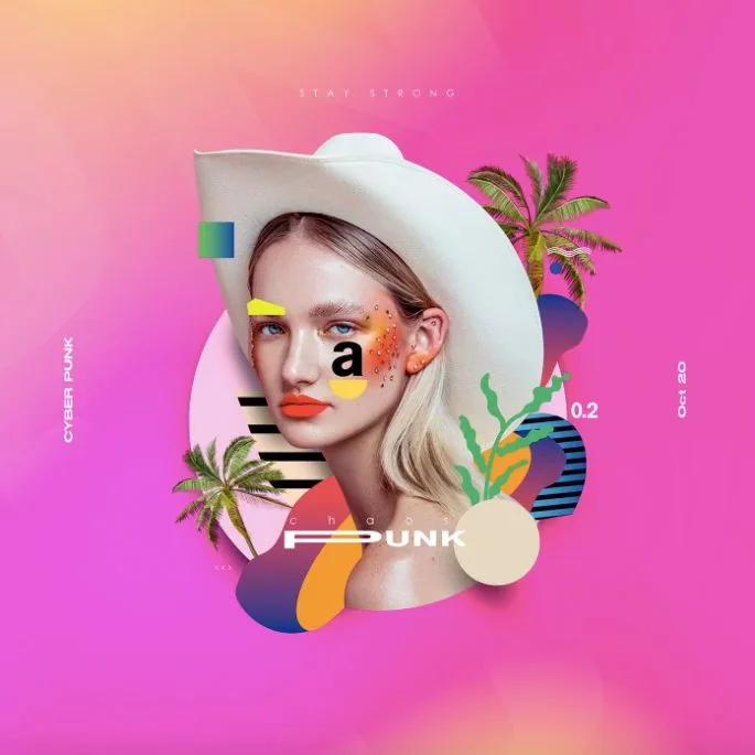 Graphic design trends 2026: 8 styles shaping visual culture | Vibrant colorful collage design, Graphic design art, Graph
