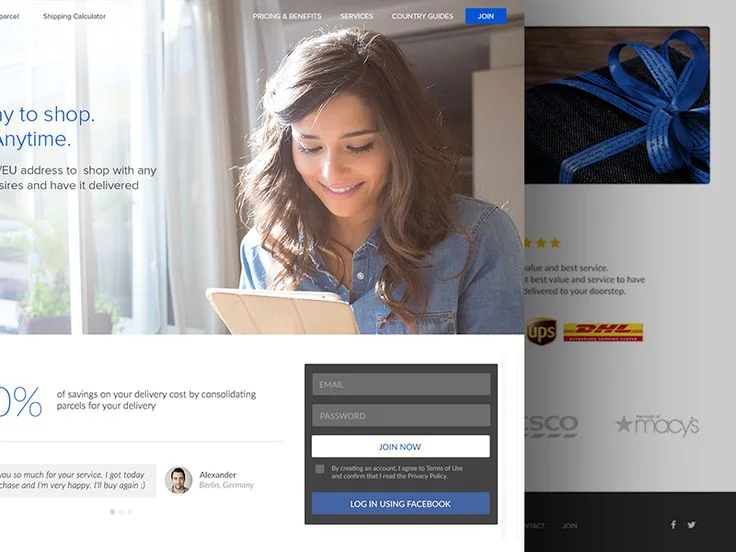 Landing Page | Дизайн